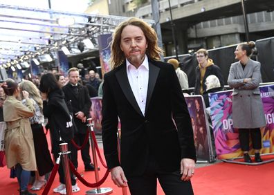 Tim Minchin attends the BFI London Film Festival Opening Night Gala and World Premiere of Roald Dahl's "Matilda The Musical", during the 66th BFI London Film Festival, at The Royal Festival Hall on October 05, 2022 in London, England. 