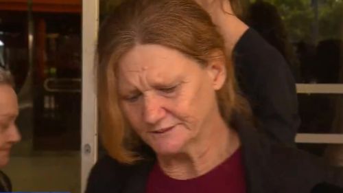 Mr Doelz' mother was emotional as she spoke outside court today. (9NEWS)