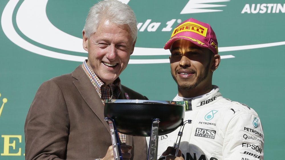 Mercedes' Lewis Hamilton takes F1 US Grand Prix but championship party on hold for another week