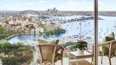 Domain Sydney apartment luxury water view