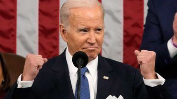 Joe Biden was feisty and combative in his State of the Union.