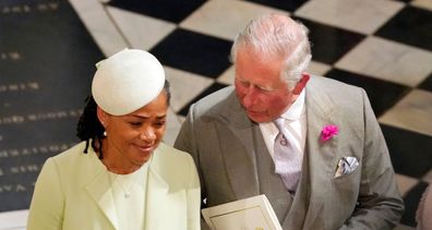 Markle's mother Doria Ragland is the only relative of the bride to attend the wedding. Picture: EPA