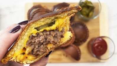 Pie maker burger recipe hack