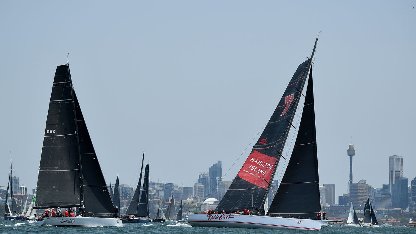 Wild Oats XI slows in Sydney to Hobart