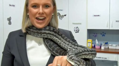 Casey Treloar is moving to Tasmania to take up a job as a TV reporter.