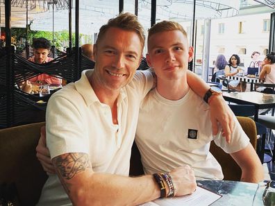 Ronan Keating, Jack Keating, Love Island UK.