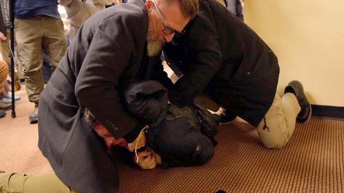 Anthony Kazmierczak foi acusado de agredir Ilhan Omar.