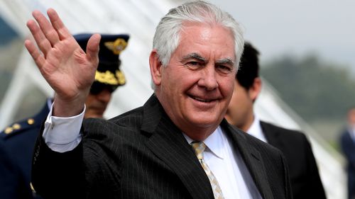 Rex Tillerson. (AAP)