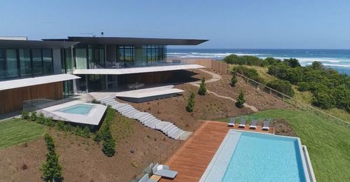 The new mega mansion on the Mornington Peninsula. 