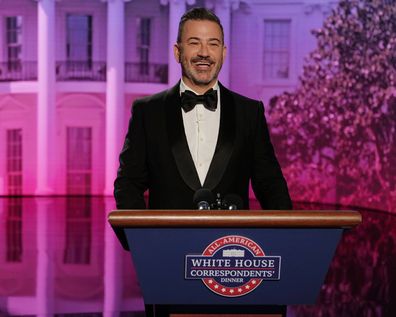 An April 23 gag by Jimmy Kimmel about First Lady Melania Trump has again landed the star in hot water.