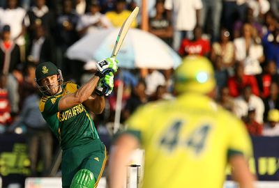 Before Faf du Plessis accounted for them in the final of the tri-series.