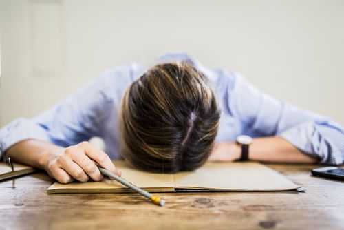Those struggling with sleep are advised to see their GP. Picture: Getty 
