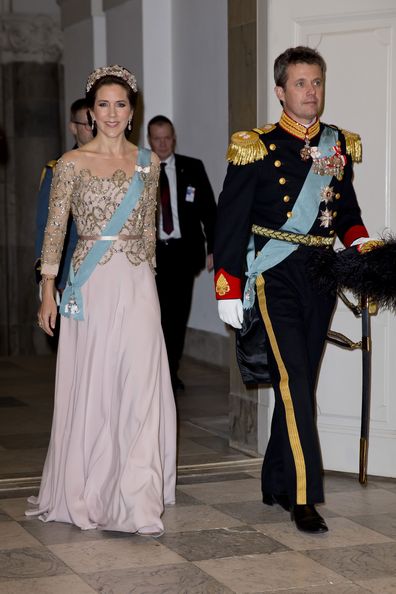 Princess Mary Japan gown