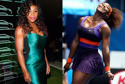 Serena Williams has also made a business out of tennis fashion.