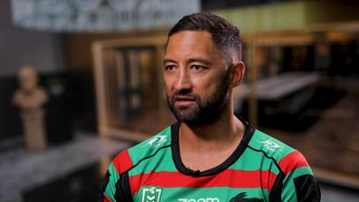 Benji Marshall on Celebrity Apprentice 2022. 