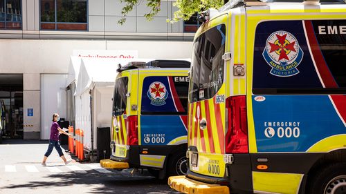 MELBOURNE, AUSTRALIA - JANUARY 11: A general view of the St. Vincent Hospital on January 11, 2022 in Melbourne, Australia. Demand for ambulance services in Victoria and NSW remains high as Australia continues to record new COVID-19 cases across the country, with patients experiencing delays as paramedics struggle to keep up with requests for help. (Photo by Diego Fedele/Getty Images)