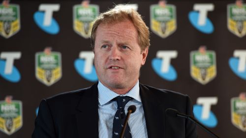 Outgoing NRL CEO Dave Smith. (AAP)