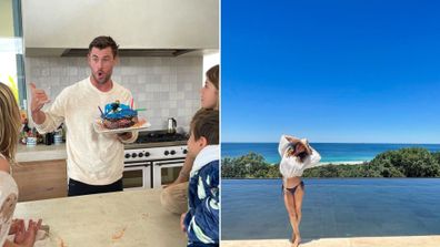 most expensive celebrity homes australia: chris hemsworth byron bay