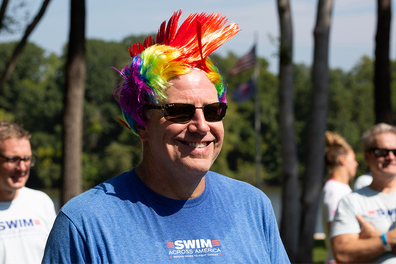 George Sushkoff - Swim Across America fundraiser for cancer