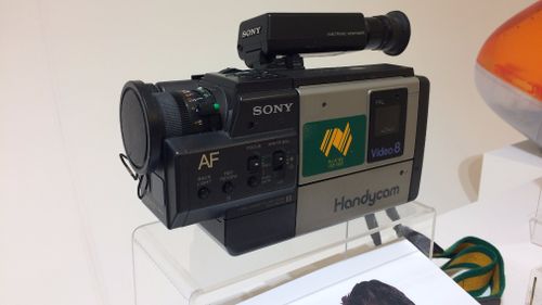 A Sony Handycam.