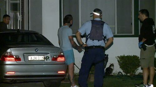 A man is assisting police with their inquiries. (9NEWS)