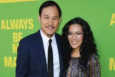 Ali Wong and Justin Hakuta attend the Premiere Of Netflix's "Always Be My Maybe" at Regency Village Theatre on May 22, 2019 in Westwood, California. 