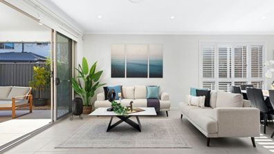 First-home buyer living room Domain