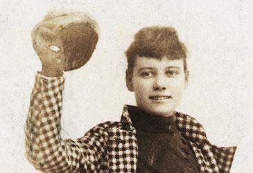 Departing in 1889, Nellie Bly travelled around the world in what then record time?