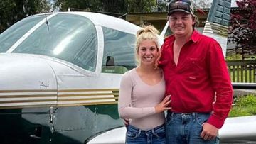 Family and friends are grieving the loss of bush pilot Rhiley Kuhrt and his wife Maree who was 27 weeks pregnant with a baby girl.