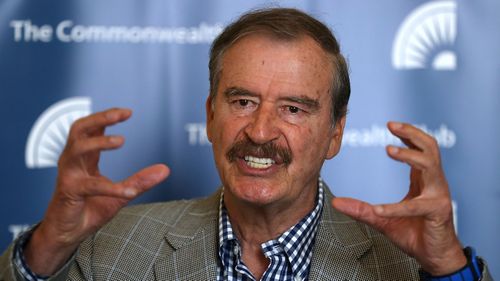 Former Mexican president Vicente Fox. Photo: Getty Images