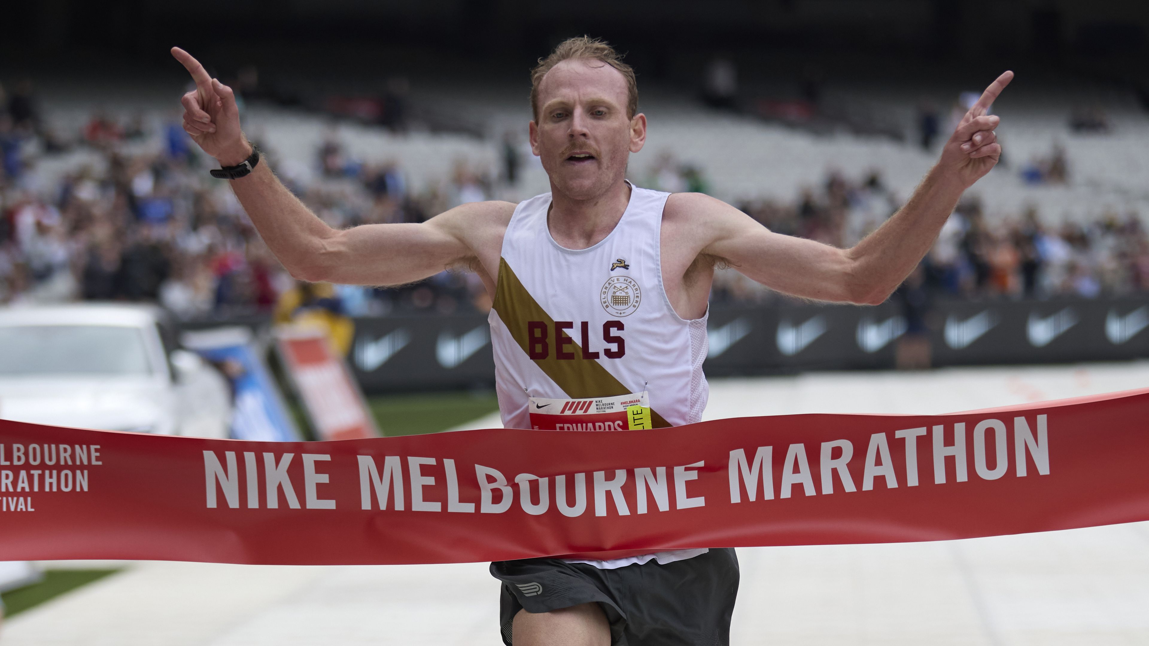 EXCLUSIVE: Melbourne Marathon champion Reece Edwards' thirst for 'outrageous' endurance challenges