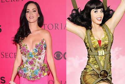 Katy Perry ordered her own epic cleavage to be toned down for a promotional shot.