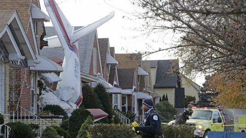 US couple has lucky escape after small plane crashes into home