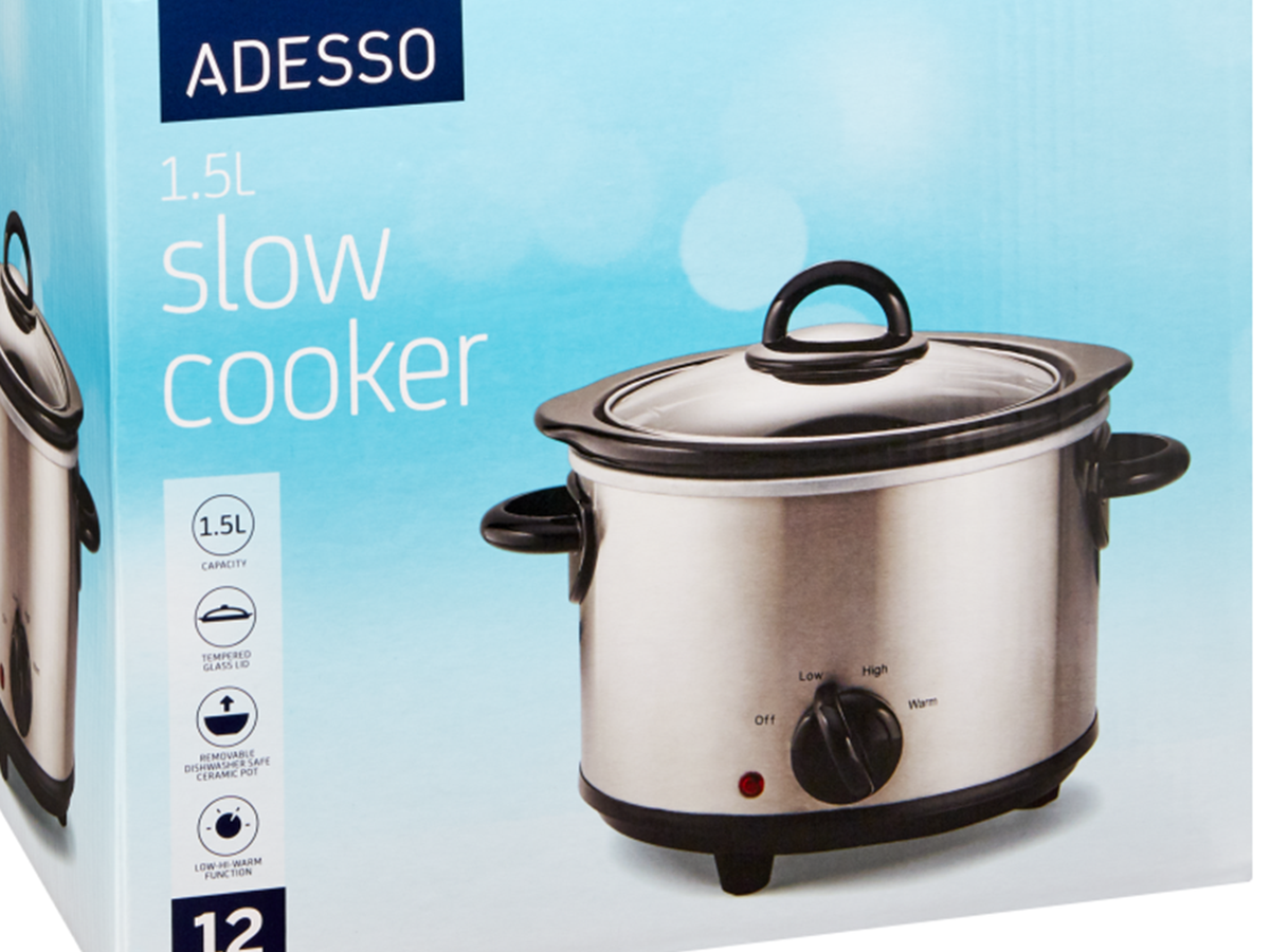 Adesso Appliance Slow Cooker 1.5L Each