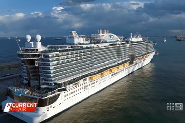 Princess Cruises&#x27; new flagship, the Sun Princess, officially launched in Barcelona last week and A Current Affair travelled over to have a look.