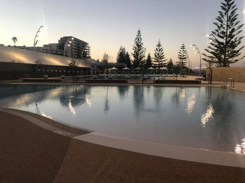 The pool is part of a redevelopment of Scarborough Beach. (Supplied)