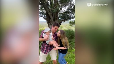 Bindi Irwin shared a sweet video montage of moments featuring her daughter with husband Chandler Powell, Grace Warrior