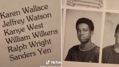 Kanye West's X-rated comment in old high school yearbook