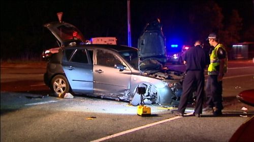 A 40-year-old motorcycle rider is in a critical condition following a collision overnight. (9NEWS)