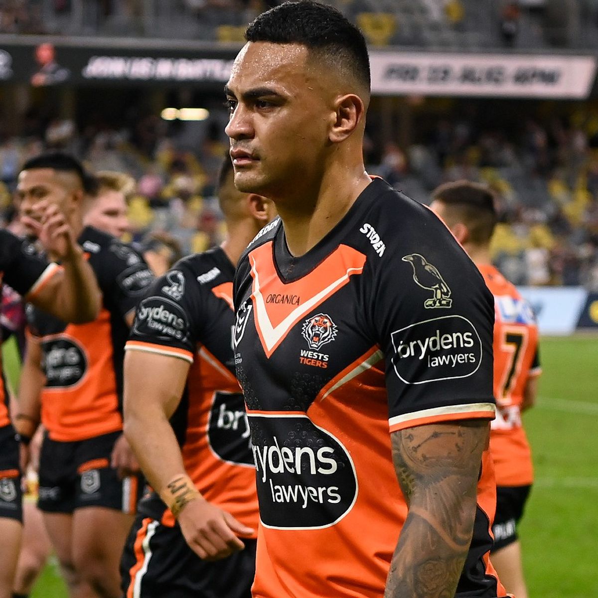 NRL fans blast Wests Tigers after MAJOR error with their new ANZAC Day  jersey