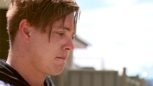 Joshua Kloppers said his brother's death "hadn't sunk in". (9NEWS)