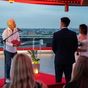 Couples get married by Richard Branson on Virgin Voyages cruise