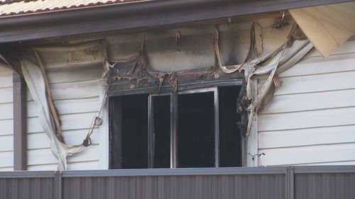 Just before 5am, emergency services were called to the share house on Rowley Road, Guildford.