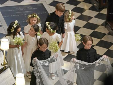 Bridal party at Prince Harry and Meghan's royal wedding