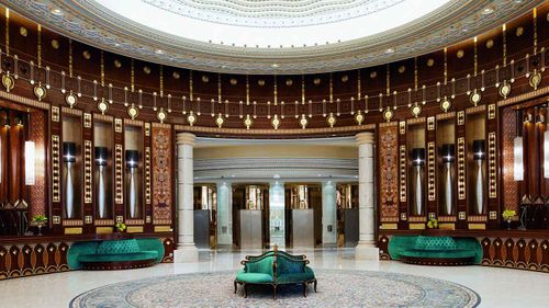 A lobby in the Ritz-Carlton in Riyadh. (Ritz-Carlton)