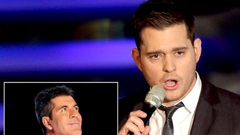 Michael Buble nearly told Simon Cowell to "go f--- himself"