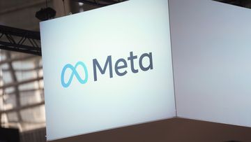 The Meta logo is seen at the Vivatech show in Paris, France, on June 14, 2023.