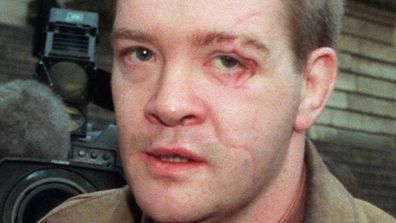 Princess Diana's bodyguard, Trevor Rees-Jones, who survived the crash that killed Diana, in a photo taken on December 19, 1997. (AAP)