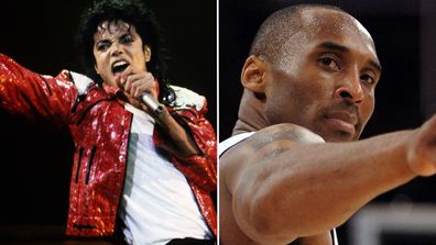Michael Jackson and Kobe Bryant