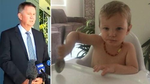 Detective Inspector Paul Schmidt said Mason suffered horrific injuries. (9NEWS)